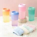 フランフラン“注ぐと色変”カラフルタンブラー＆ブラシとミラーが現れるハートチャーム｜写真1