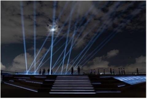 渋谷スカイで光と音の冬イベント、“ミラーバルーン”煌めく幻想空間＆シャボン玉舞うルーフトップ｜写真3