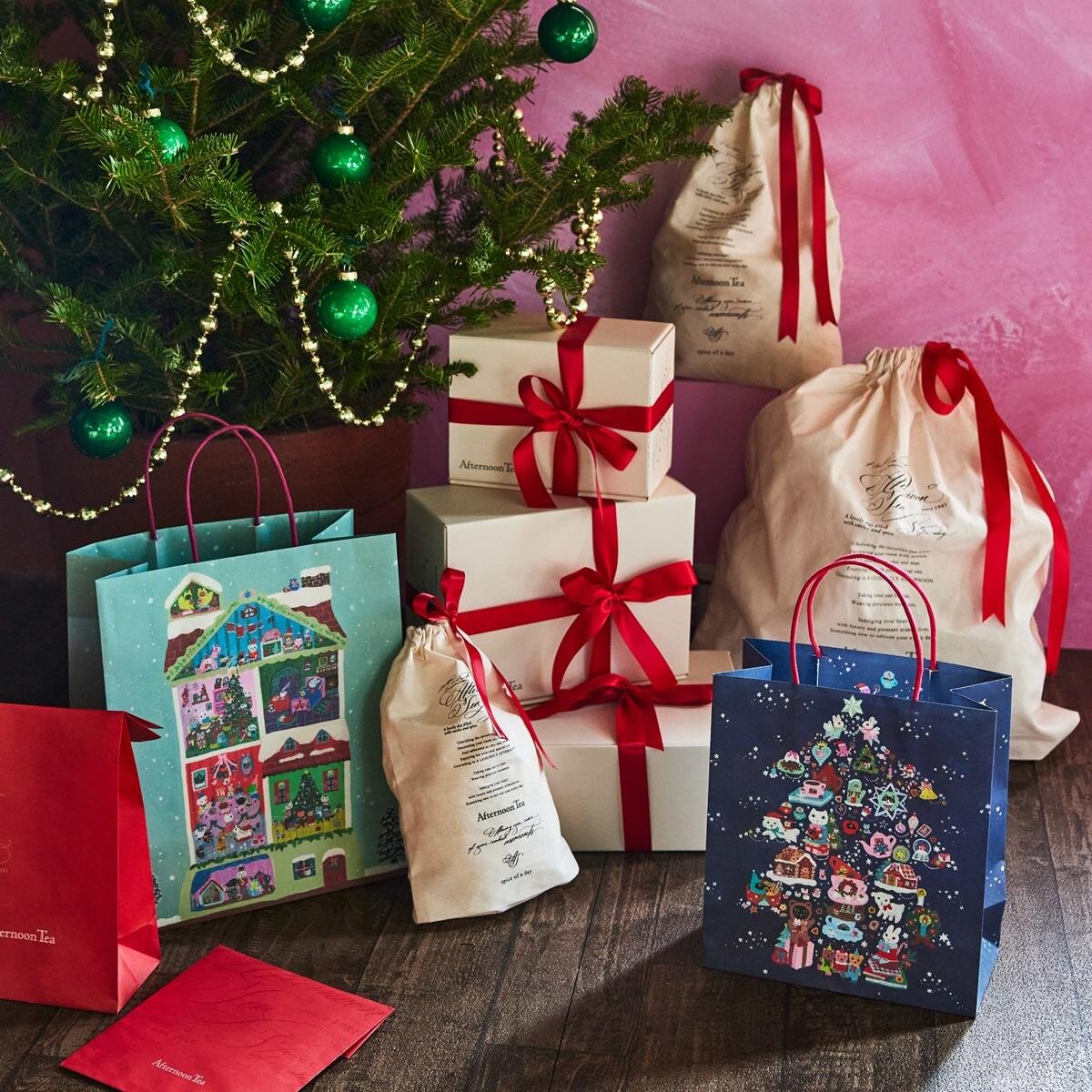 アフタヌーンティー・リビング“猫”モチーフのクリスマス雑貨、冬景色マグやツリーセット｜写真6