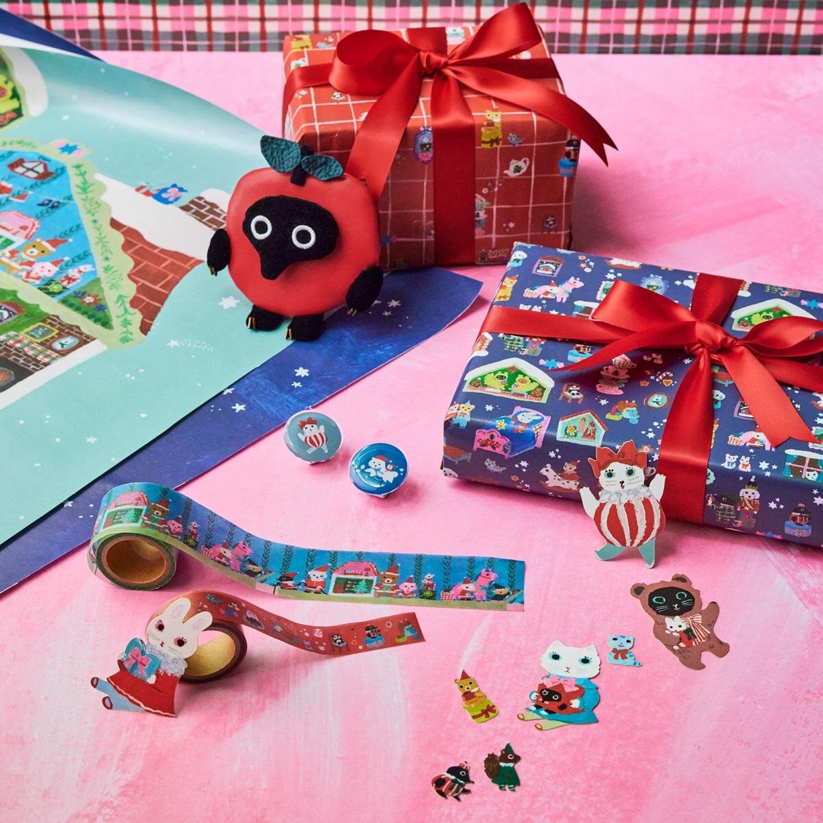 アフタヌーンティー・リビング“猫”モチーフのクリスマス雑貨、冬景色マグやツリーセット｜写真5