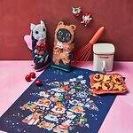 アフタヌーンティー・リビング“猫”モチーフのクリスマス雑貨、冬景色マグやツリーセット｜写真4