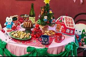 アフタヌーンティー・リビング“猫”モチーフのクリスマス雑貨、冬景色マグやツリーセット