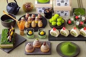 ホテルニューオータニ大阪“抹茶かけ放題”スイーツビュッフェ、モンブラン食べ比べも
