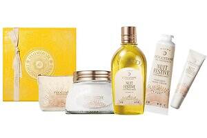 ロクシタン2025年クリスマスコフレ第2弾“夜の光着想”アーモンド＆バニラ香るボディケア