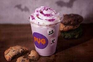 アメリカンクッキー専門店「パグ」‟ほろ苦抹茶＆濃厚チョコ”の新フレーバー、紫芋ラテも｜写真4