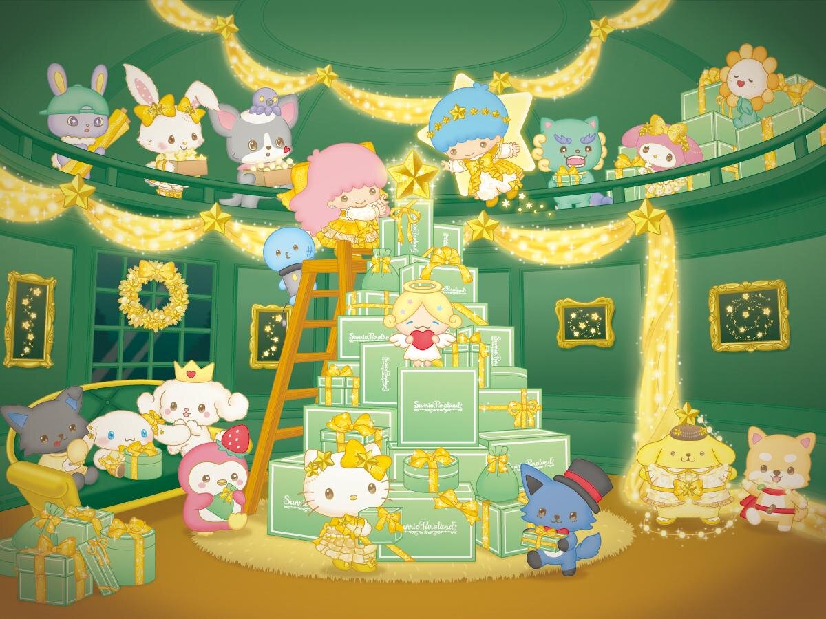 サンリオピューロランドの25年クリスマス、“星煌めく”没入型ボートアトラクション＆限定フード | 写真
