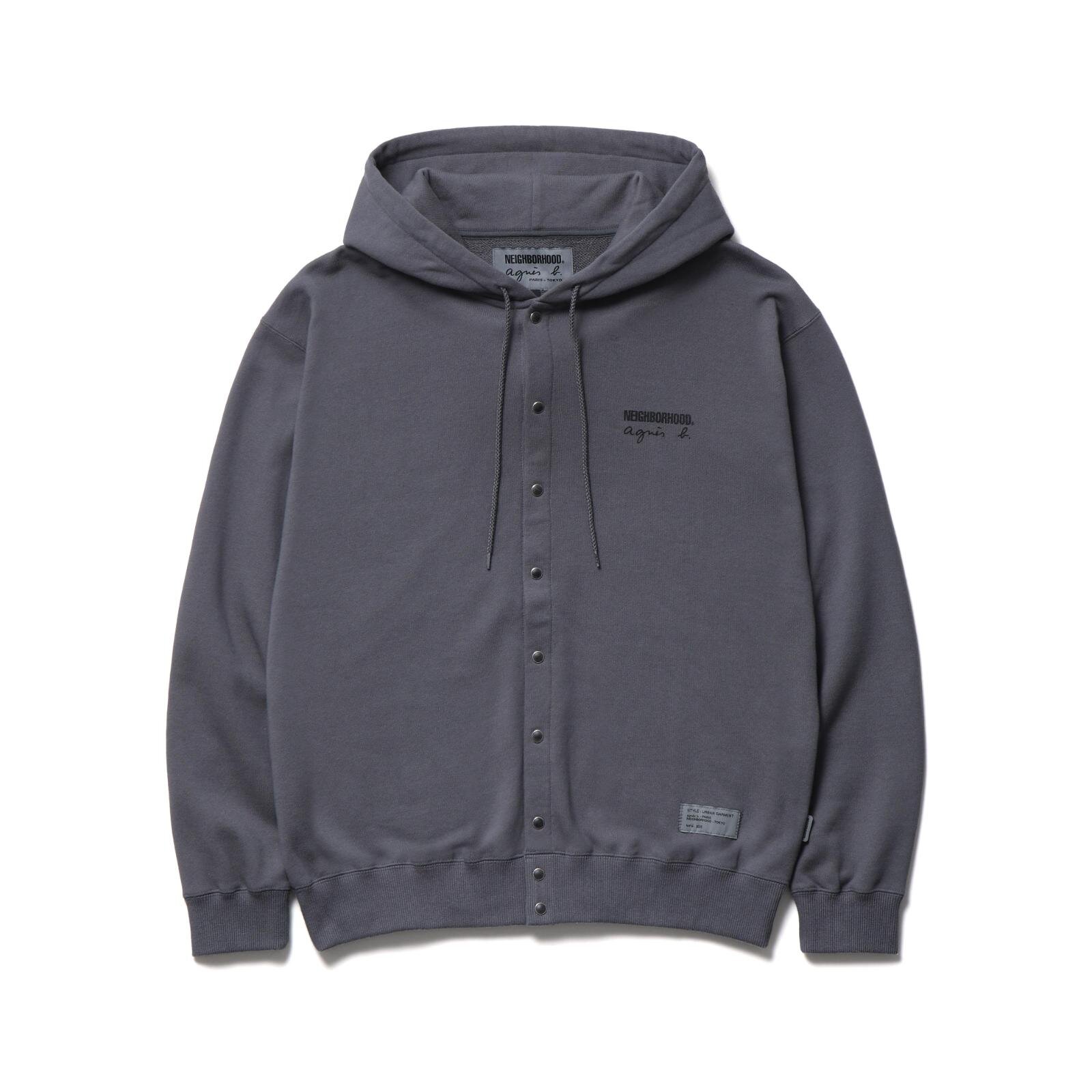 スウェット スナップ フーディー 38,500円