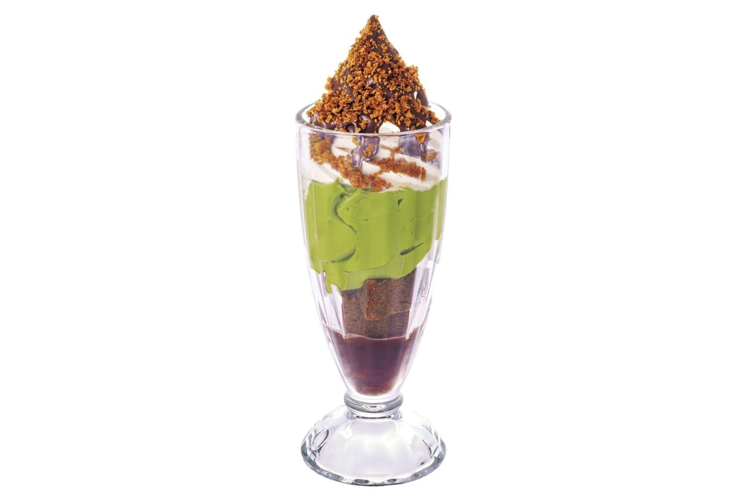 「ブラックモンブランパフェ -宇治抹茶仕立て-」790円～1,030円