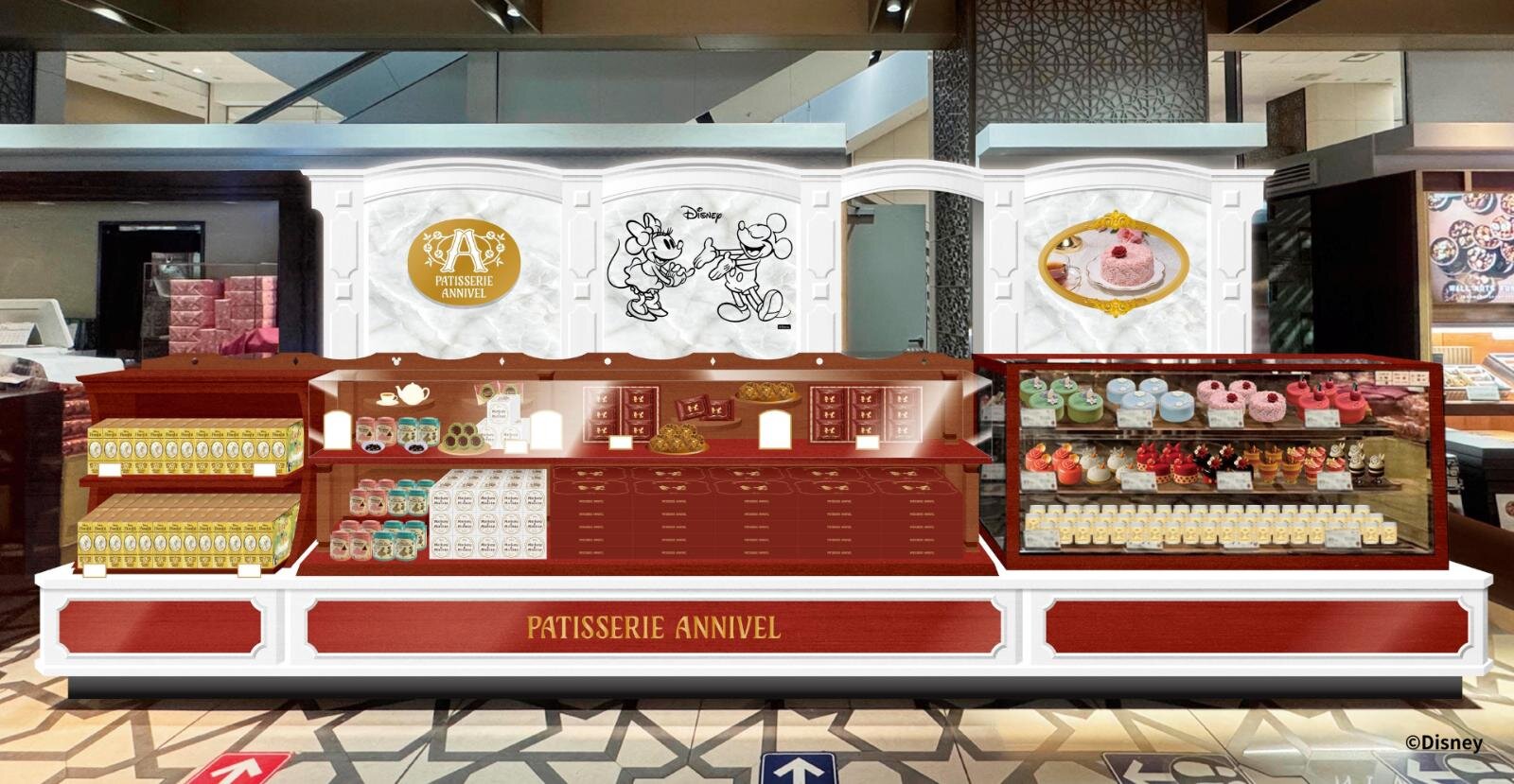 ディズニー作品がモチーフの新スイーツショップ「パティスリー アニヴェル」大丸東京にオープン｜写真18
