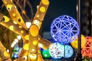 「竹あかり」ライトアップで幻想的な“光の道”が東京スカイツリータウン～浅草に、ナイトクルーズも