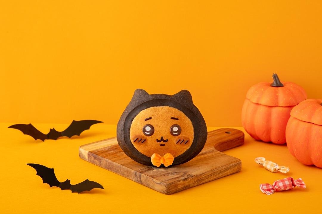 「ちいかわベーカリー」ハチワレたちが“黒猫”に！栗あん・ほうじ茶クリーム入りハロウィン限定パン｜写真4