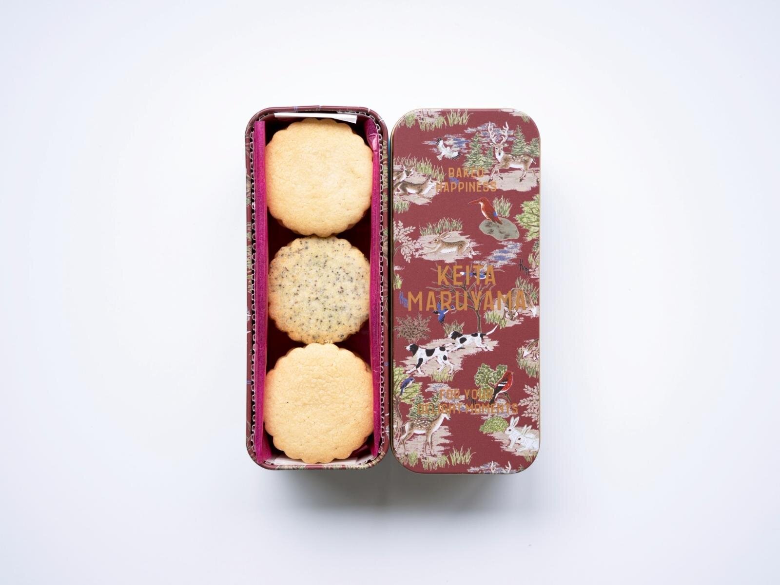詰め合わせクッキー缶 ハーフ「ハンティング」2,970円 