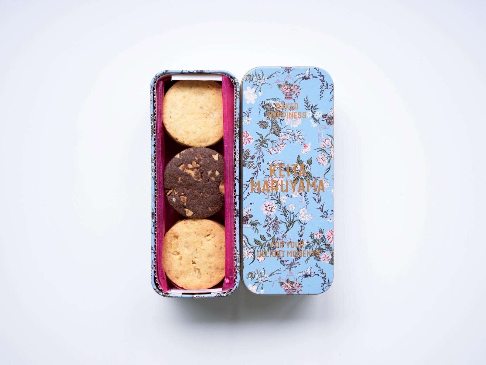 詰め合わせクッキー缶 ハーフ「ヴィンテージウォール」2,970円