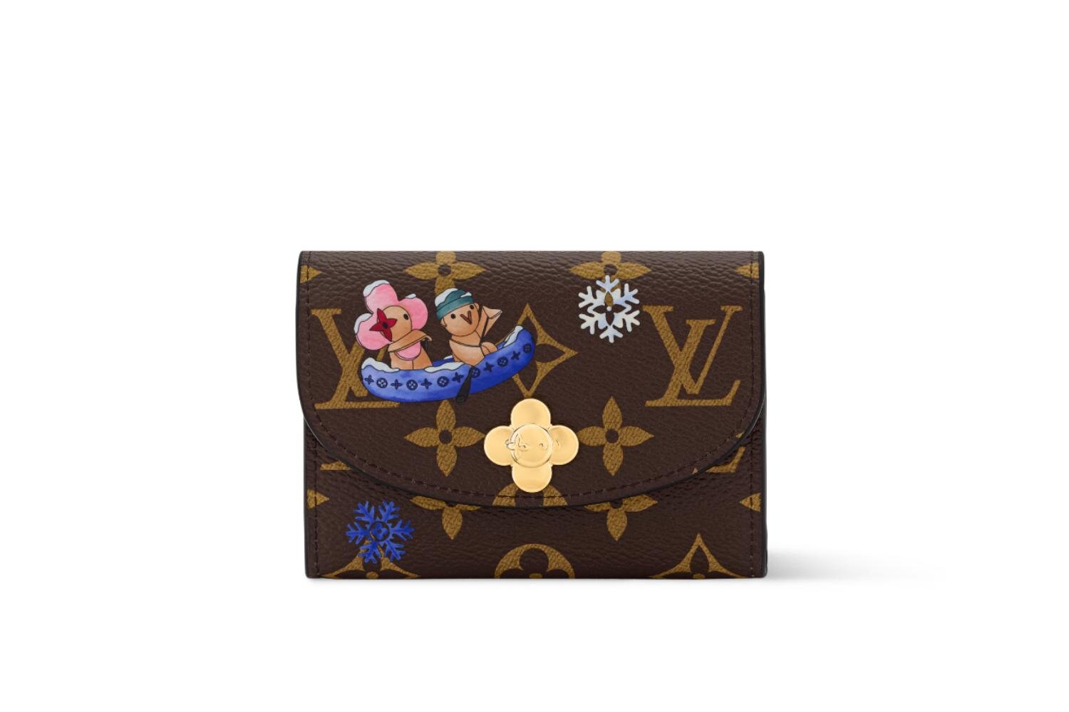 ポルトモネ・ロザリ(W11×H8×D2.5cm) 93,500円