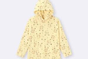 GU「ポケピース」すやすや眠るピカチュウ柄ルームウェアやポッチャマのもこもこバッグ