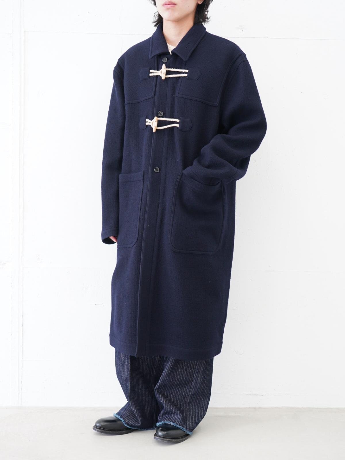 メルトンウール ダッフルコート 121,000円