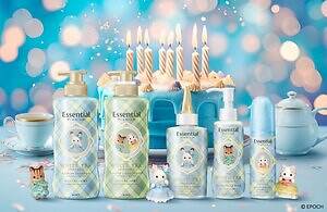 エッセンシャル「シルバニアファミリー」限定ヘアケア、気分安らぐ”ホワイトティー”の香りで｜写真3