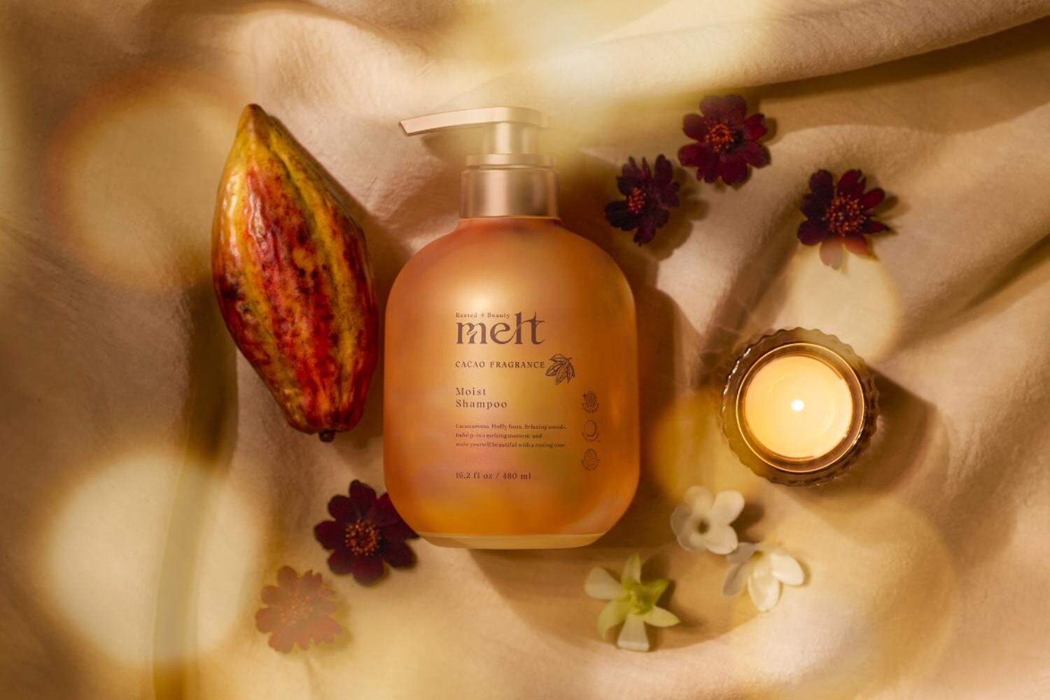 「スウィート メルト コレクション メルト モイストシャンプー & モイストトリートメント カカオフレグランス」