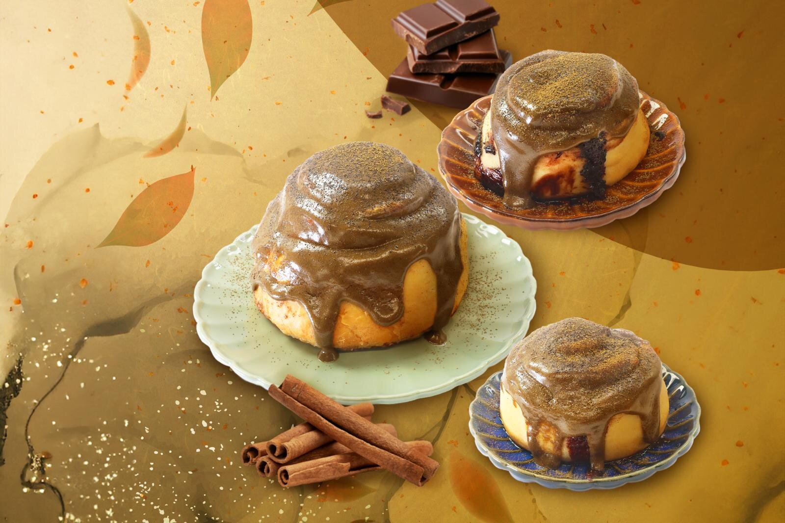 シナモンロール専門店「シナボン」“ほうじ茶香る”しっとりもちもち限定フレーバー