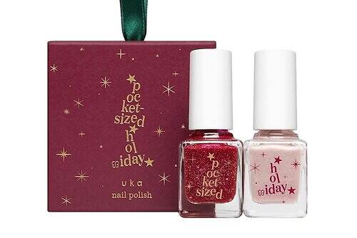 uka25年クリスマスコフレ、“宝石カラー”のミニネイルセット＆人気ネイルオイル入りキット