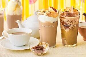 アフタヌーンティー・ティールーム「ティーフェス2025」“焼き芋×メープル”の秋限定チャイなど