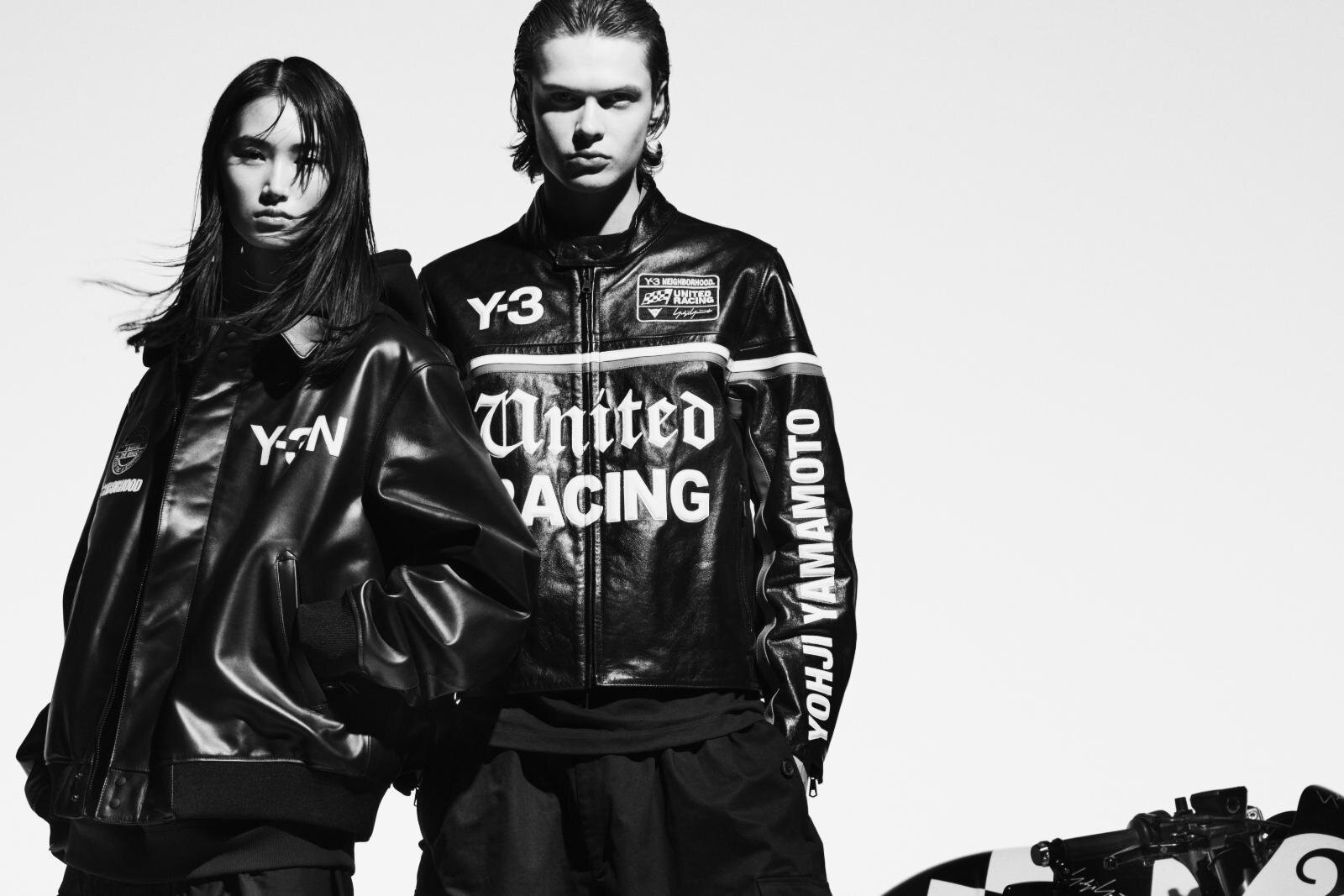 ハイカットスニーカー｜Y-3×ネイバーフッド、コラボロゴ入りスニーカーやモーターサイクルジャケット