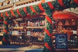 「神戸クリスマスマーケット2025」本場ドイツのクリスマス雑貨＆グルメが神戸布引ハーブ園で