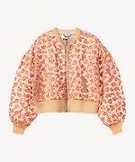 ミュベール“花柄オーガンジー”の上品ブルゾン＆ラップスカート、レモンモチーフのフープイヤリングも｜写真4