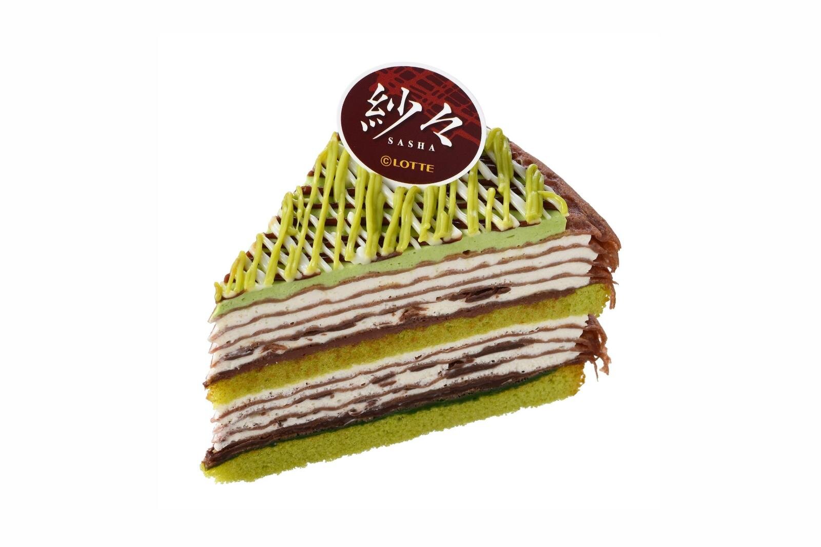 「紗々ミルクレープ(抹茶ティラミス)」583円 
