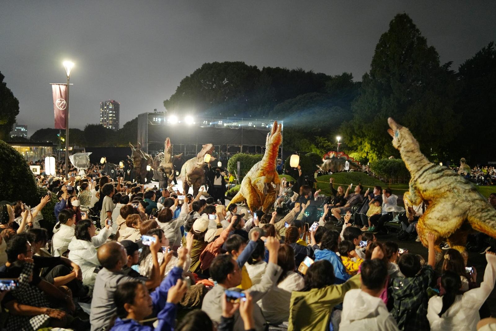 「恐竜大夜行」2024年開催時の様子