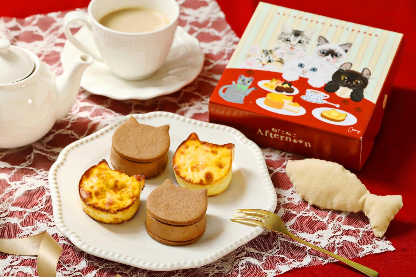 にゃんチー・バターサンドアソート4個入(にゃんチー プレーン・バターサンド) 1箱 1,320円