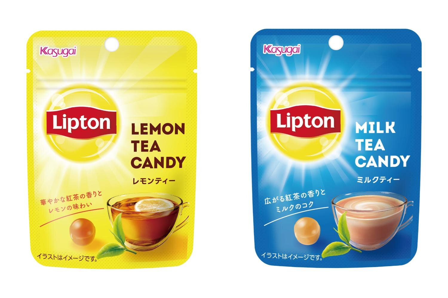 リプトンのレモンティー＆ミルクティーがキャンディに！紅茶の華やかさと香りをぎゅっと1粒に｜写真3