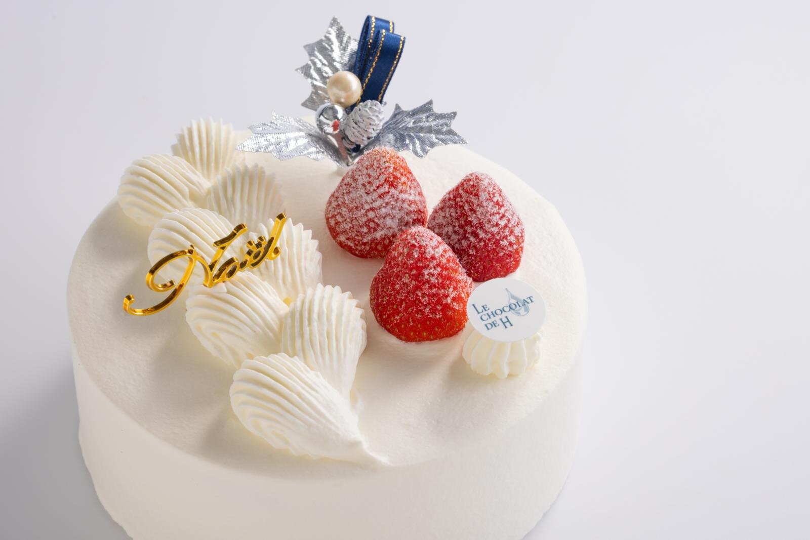 ル ショコラ ドゥ アッシュ25年クリスマス、アールグレイ香るサンタ風ムース＆ベアが乗るショコラケーキ｜写真3