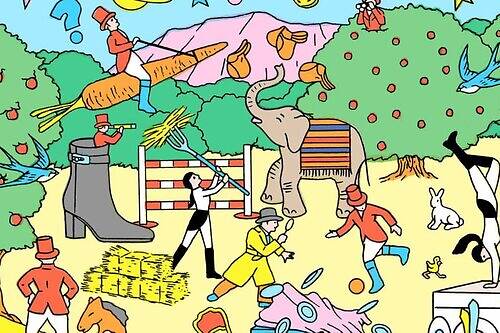 「エルメスの馬さがし」虎ノ門ヒルズで、“オブジェの謎”を巡るツアー型の謎解きイベント