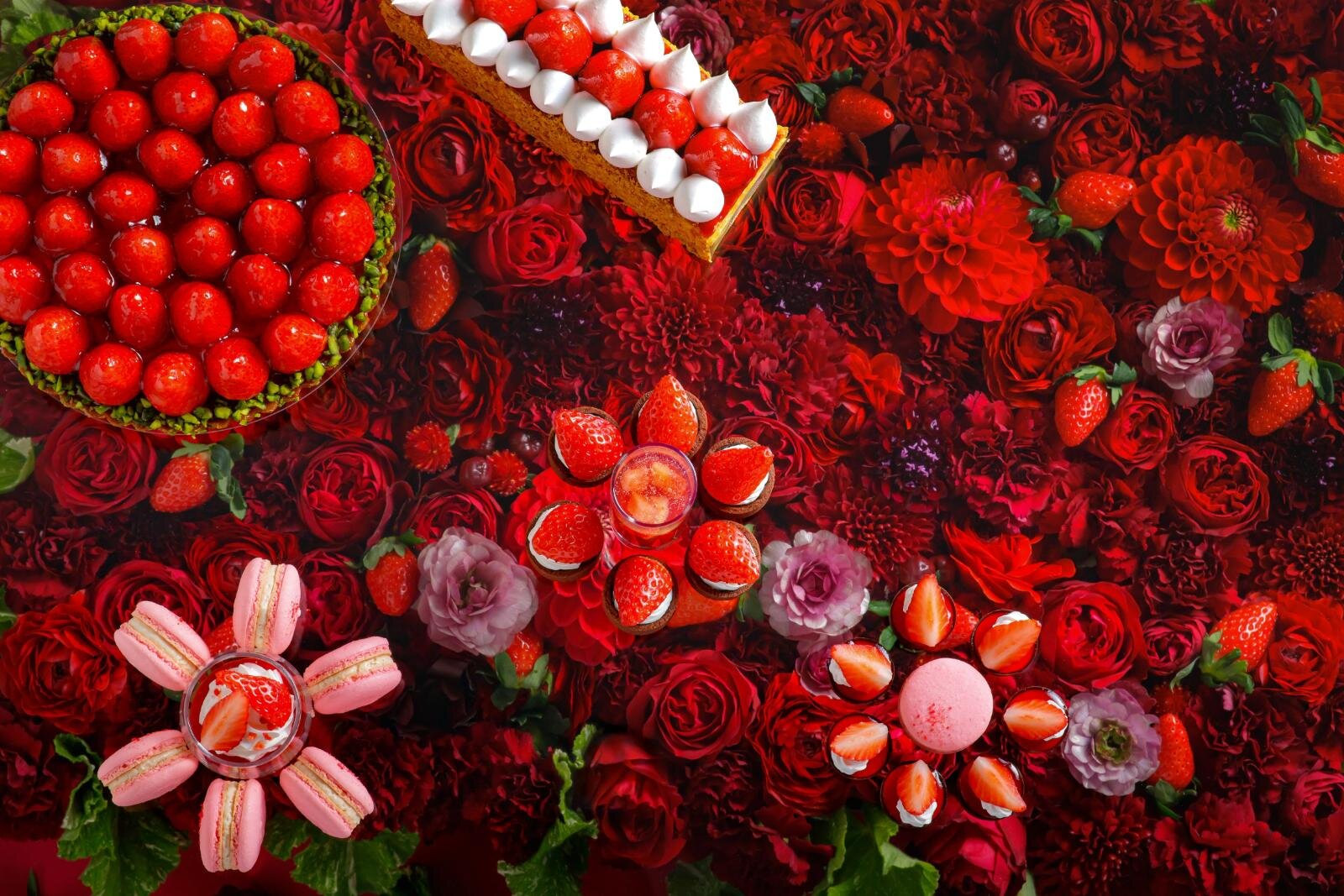 カスタマイズ｜ホテルニューオータニ大阪“恋するいちご”スイーツビュッフェ、クリスマスや桜など月替わりメニューも