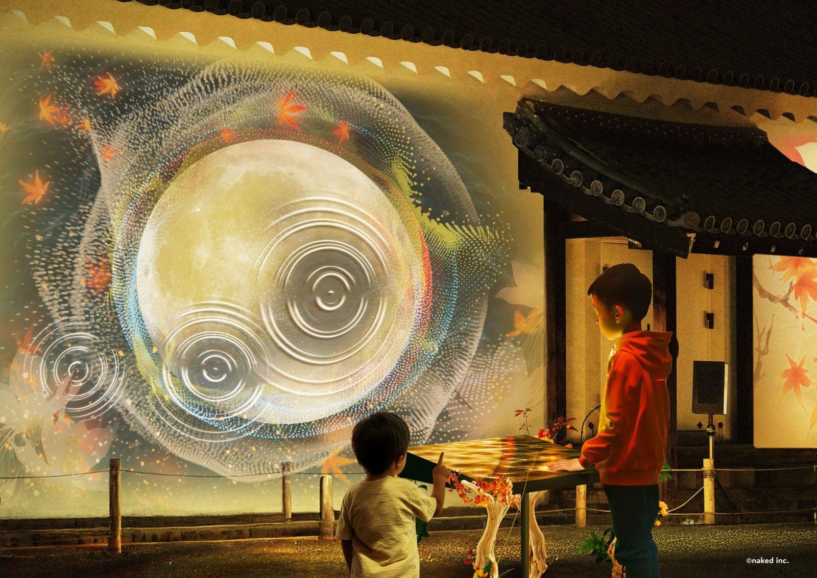 京都・二条城で“月と光”のナイトアートイベント、建築や庭園を彩る没入型デジタルアート｜写真6