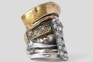 リック・オウエンスから新ジュエリーライン「ハンロッド」発売 - ローリー・ロドキンとタッグ