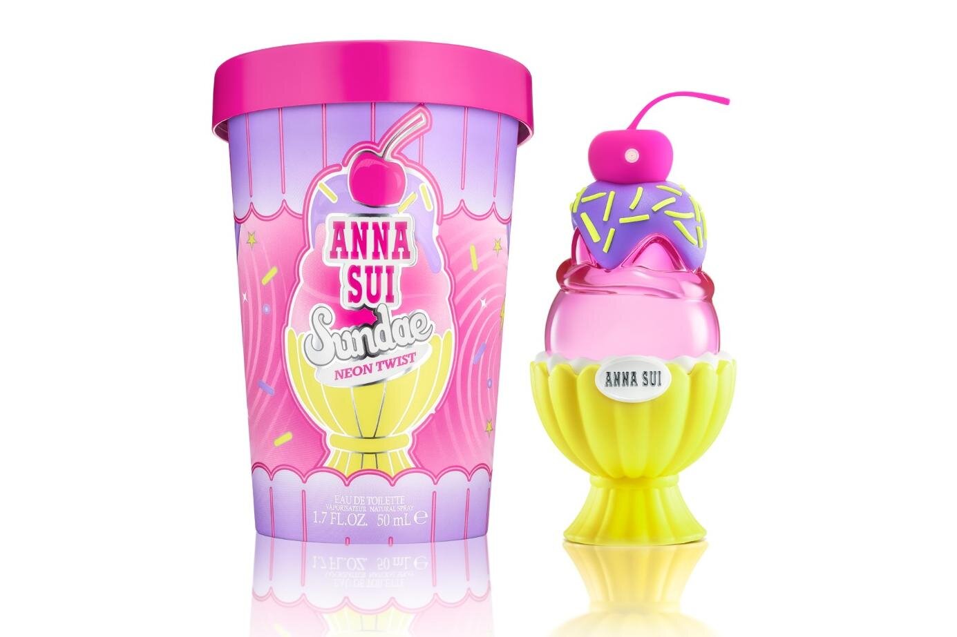 アナ スイ”まるでサンデー！”25年冬フレグランス、南国アイスクリーム着想の香り＆チェリー型ポンプ
