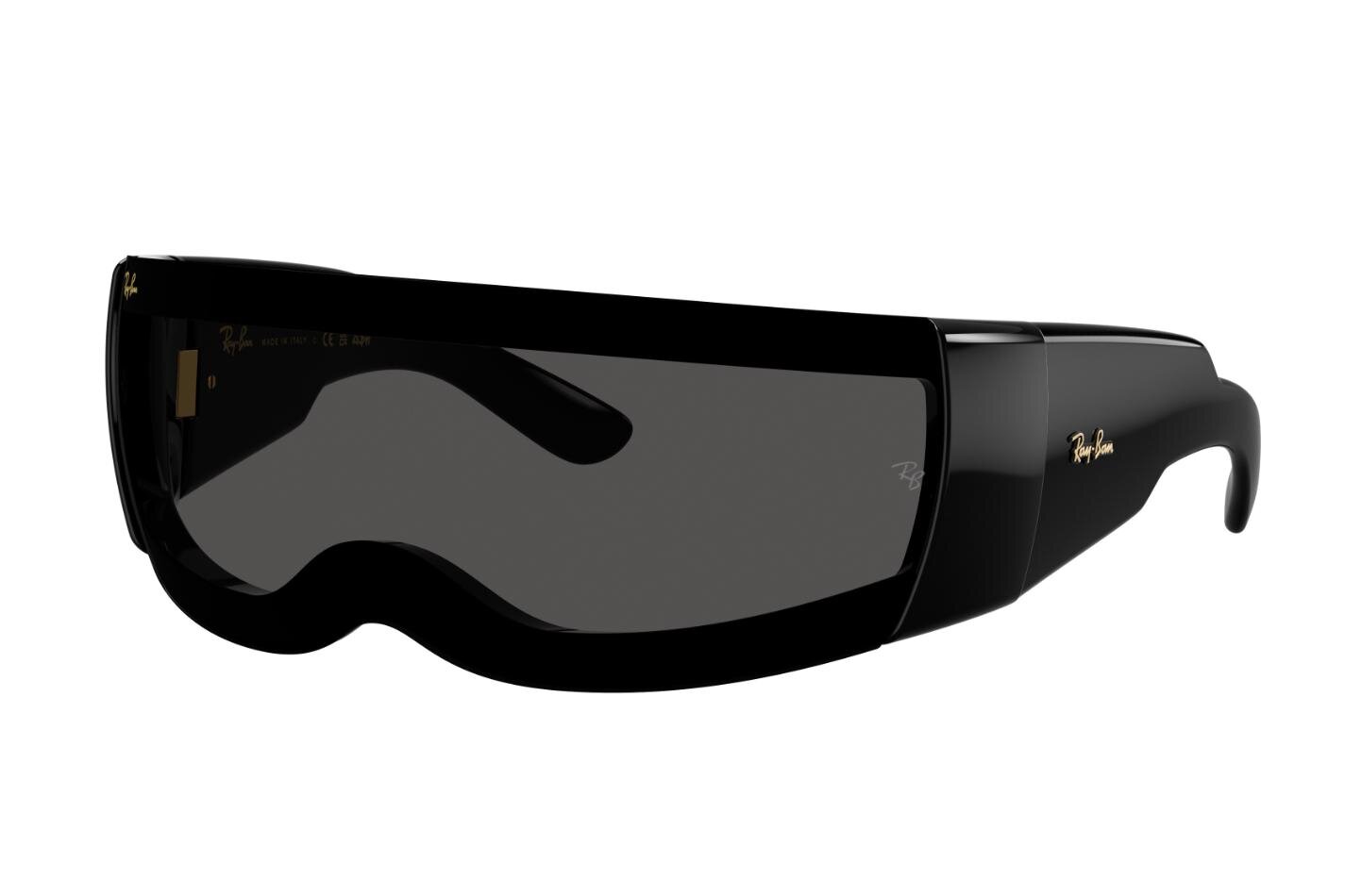 レイバン“まるでマスク”なワイドサングラス、エイサップ・ロッキーがデザイン