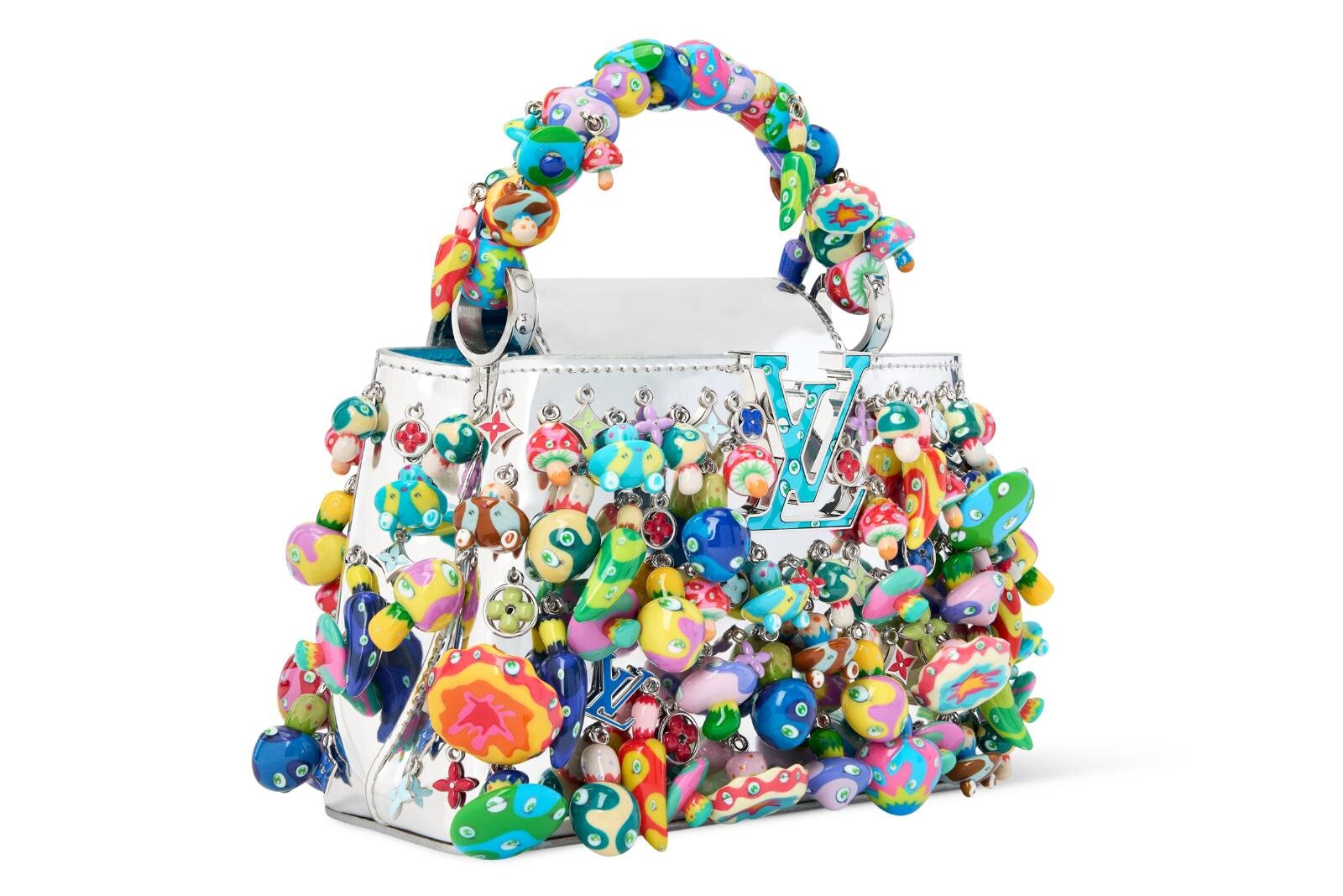 ルイ・ヴィトン「カプシーヌ」村上隆が再解釈、100個のキノコ付き＆タコが巻き付くバッグなど