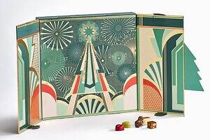 ピエール マルコリーニ25年クリスマス、“花火”きらめくショコラアドベントカレンダー