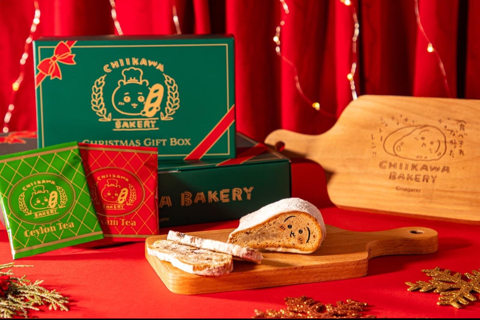 限定メニュー｜「ちいかわベーカリー」25年クリスマスは“うさぎのシュトーレン”が主役、紅茶入りギフトセット