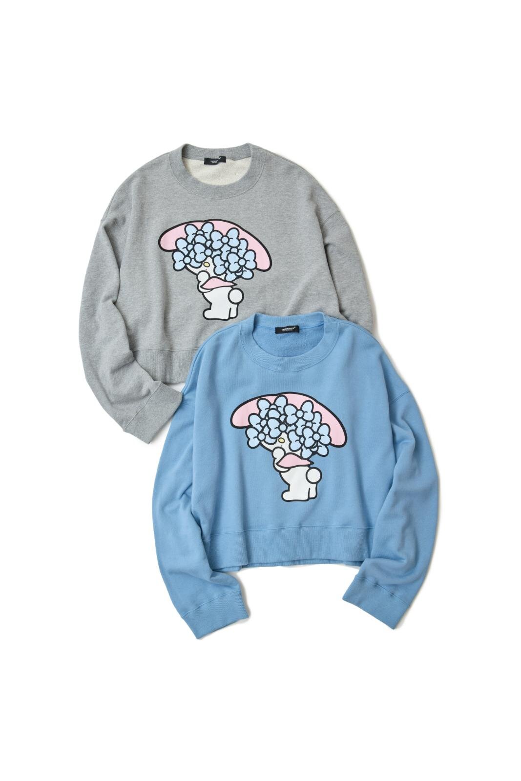 アンダーカバー スウェット サンリオコラボ パティ&ジミー アンダーカバー」とハローキティがコラボ マイメロやパティ