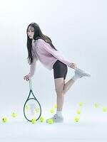 スナイデル×ラコステ、"ラメ入り"ふわふわニットカーディガン＆パステルカラーフーディー｜写真11