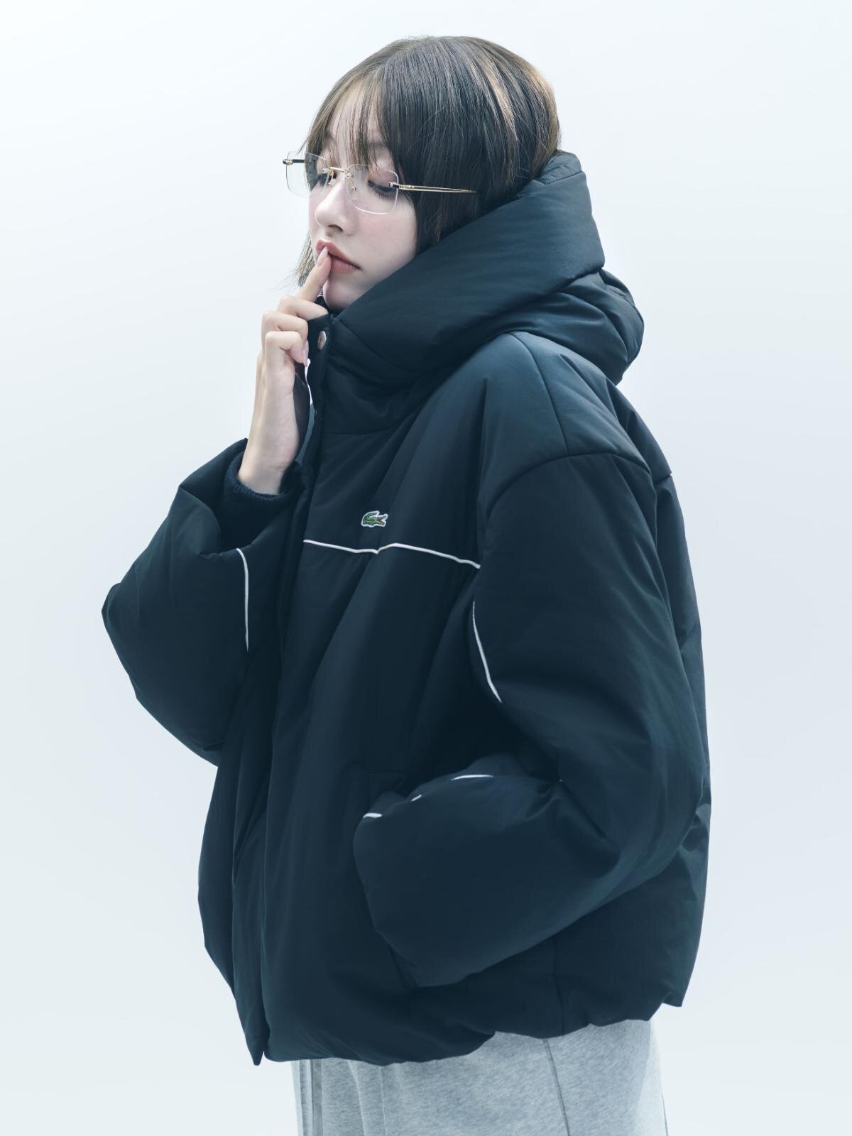 スナイデル×ラコステ、"ラメ入り"ふわふわニットカーディガン＆パステルカラーフーディー｜写真15