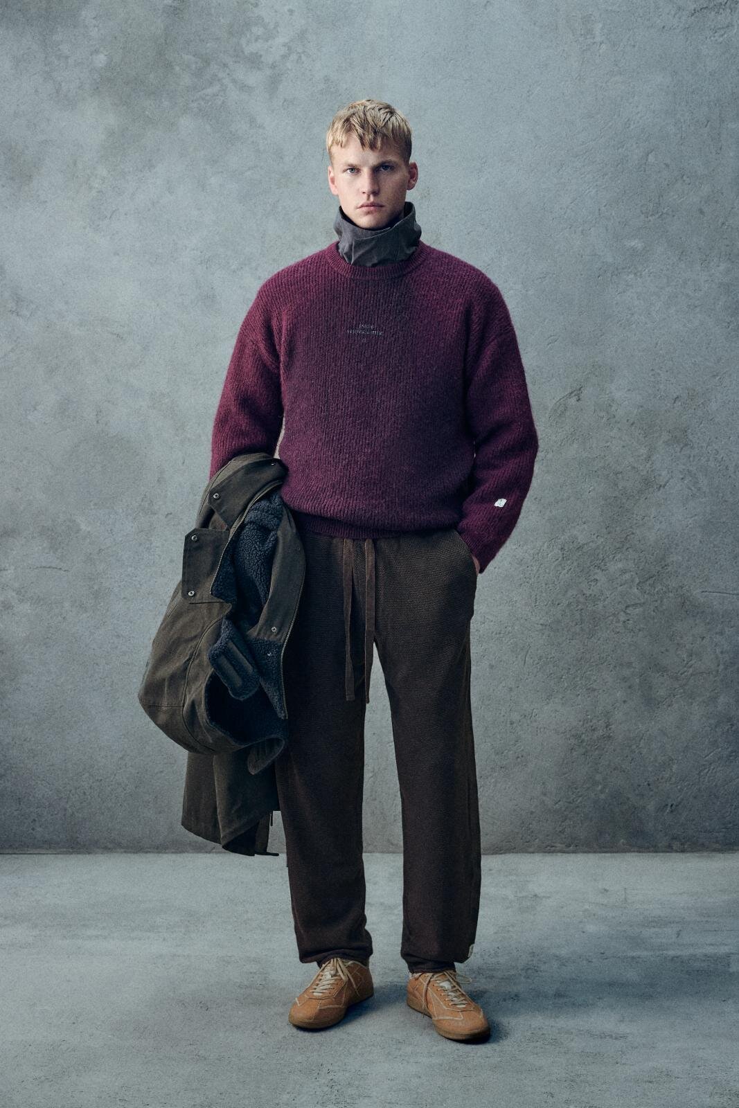 ZARA×サミュエル・ロス、“着物”着想ダウンジャケット＆フリース襟のデニムロングコート｜写真44