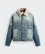 ZARA×サミュエル・ロス、“着物”着想ダウンジャケット＆フリース襟のデニムロングコート｜写真17