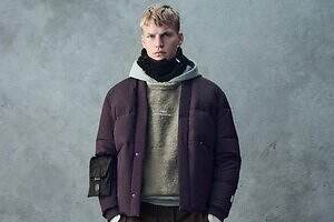 ZARA×サミュエル・ロス、“着物”着想ダウンジャケット＆フリース襟のデニムロングコート