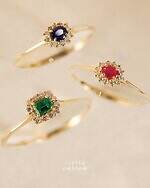 ラブ バイ イー・エムの25年クリスマス、“オーナメント”着想のパール×リボンリングなど｜写真18