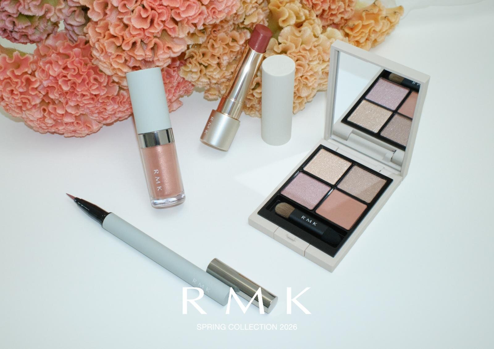 RMK2026年春コスメ、”くすみパステル”新アイシャドウ&落ちないリップに待望の新色|写真1